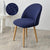 Fodera Per Sedia Scandinava Blu Navy Ocean