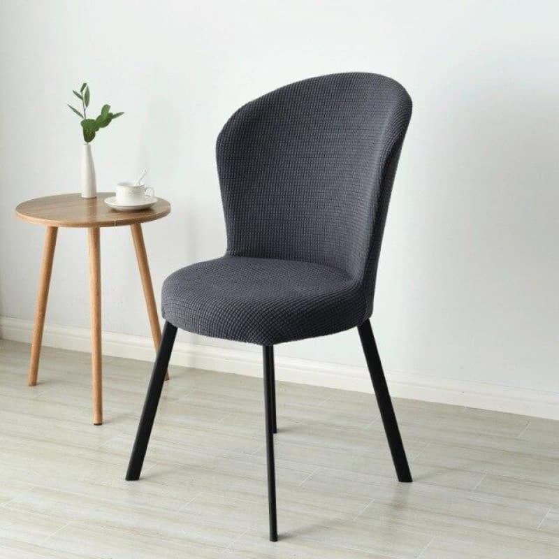 Fodera Per Sedia Scandinava Grigio Scuro