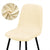 Fodera Per Sedia Scandinava In Velluto Beige Chiaro