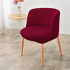 Fodera Per Sedia Scandinava Bordeaux