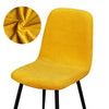 Sunflower Giallo Velluto Fodera Per Sedia Scandinava