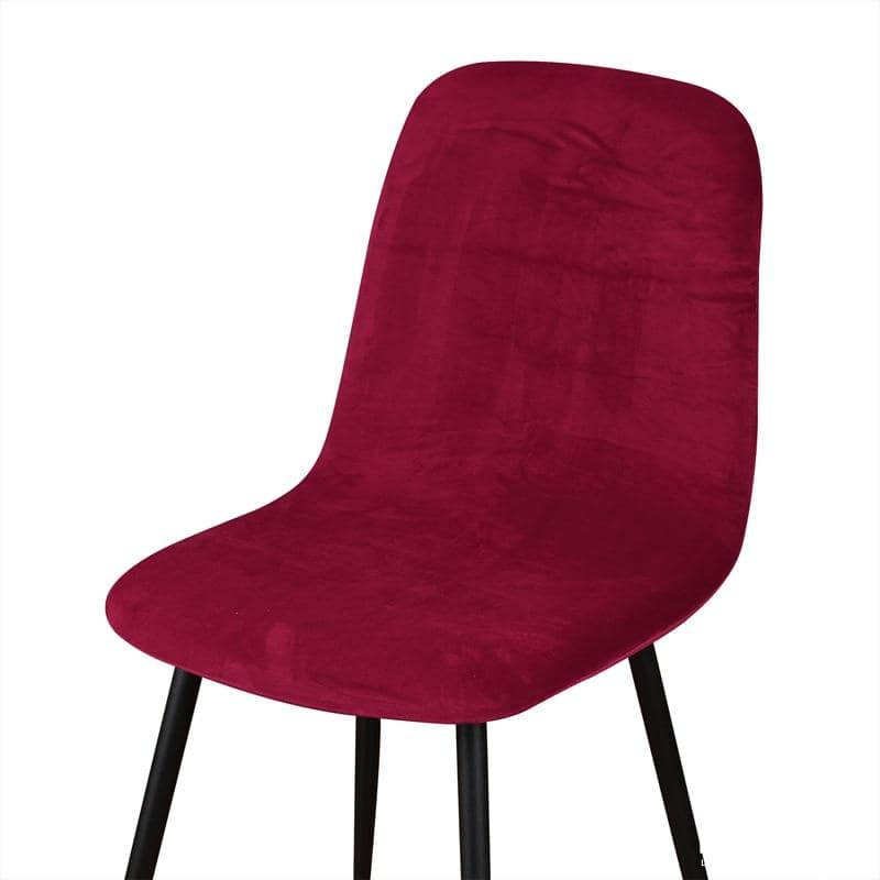 Fodera Per Sedia Scandinava Velluto Bordeaux