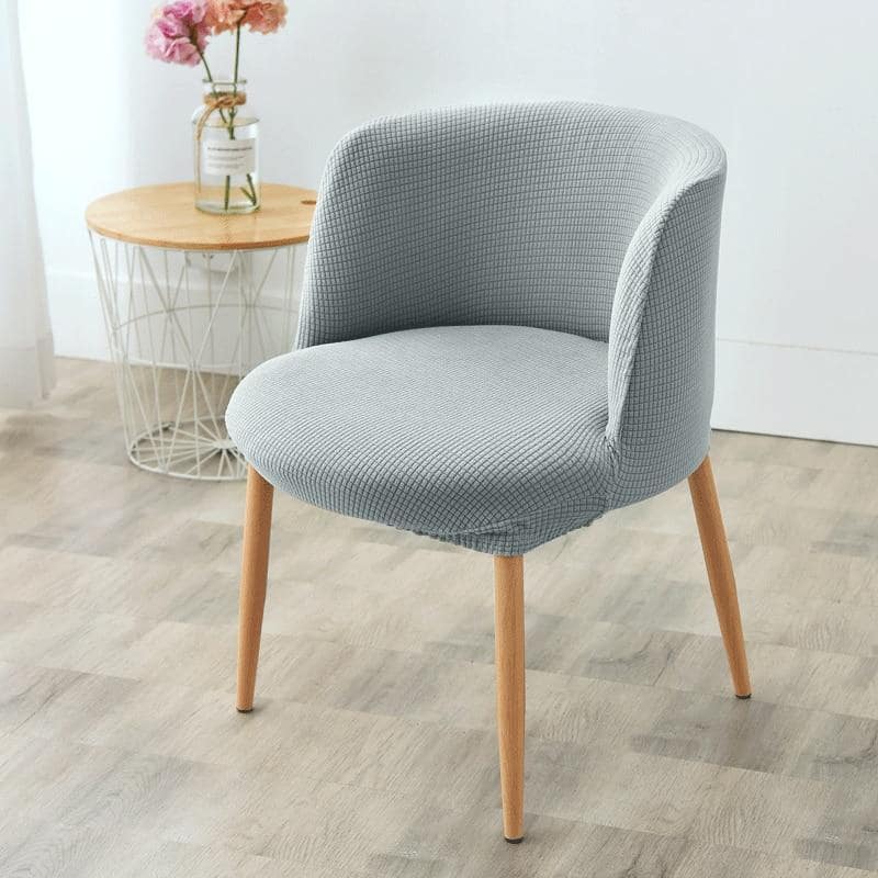 Fodera Per Sedia Scandinava Metallo Grigio