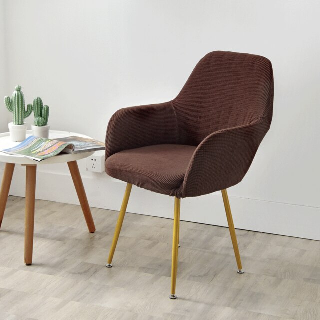 Fodera Per Sedia Scandinava Marrone Skodje