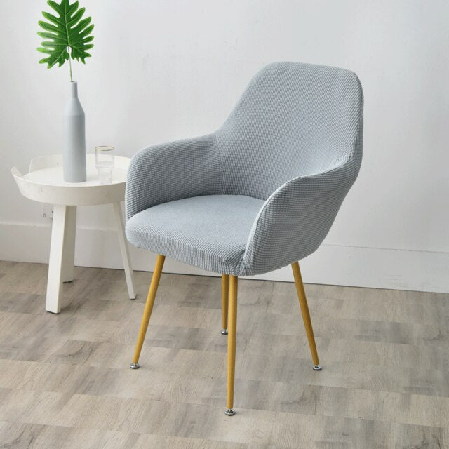 Fodera Per Sedia Scandinava Grigio Chiaro